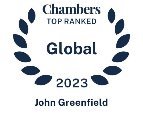Chambers Global 2023 - John Greenfield