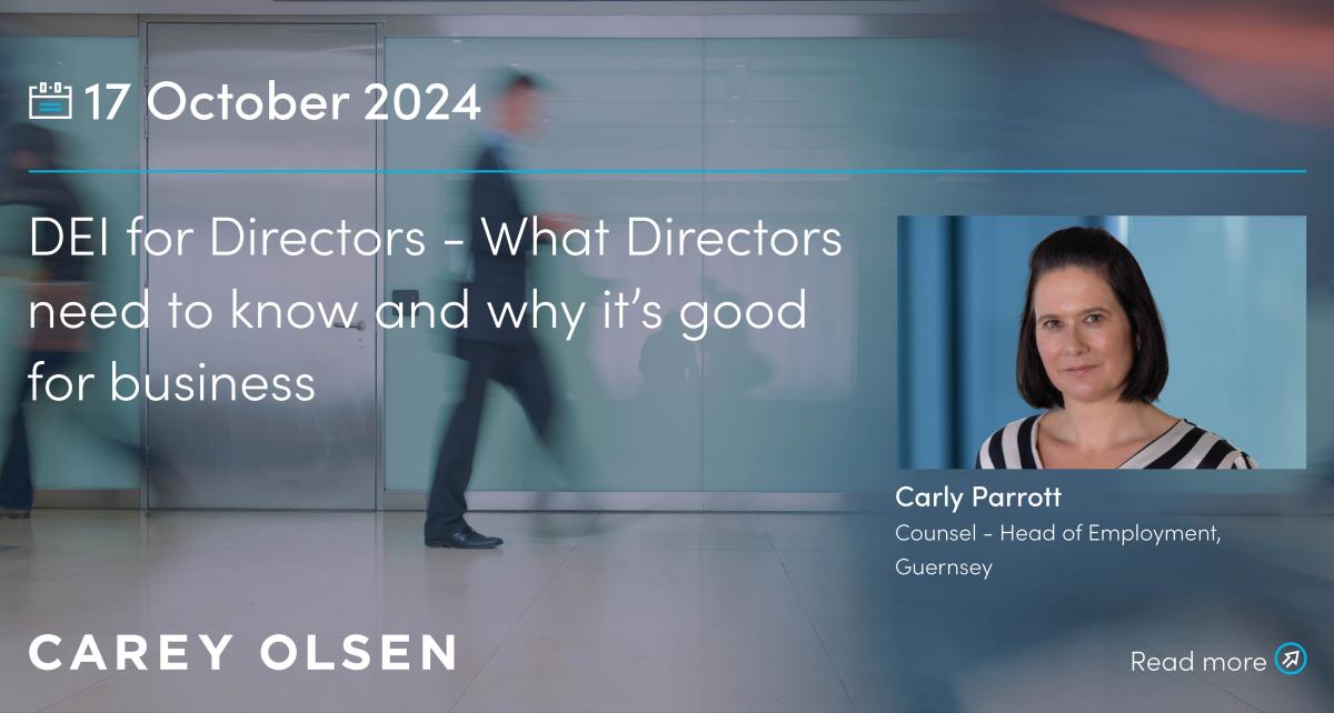 DEI for Directors - What Directors need to know and why it’s good for business