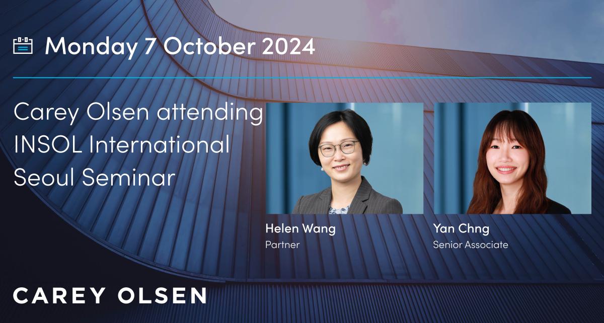 Carey Olsen attending INSOL International Seoul Seminar