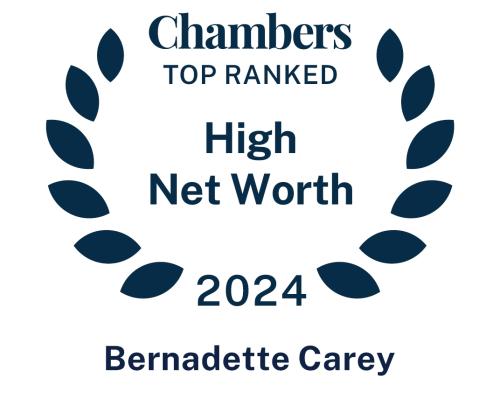 Chambers High Net Worth 2024 - Bernadette Carey