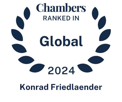 Chambers Global 2024 - Konrad Friedlaender