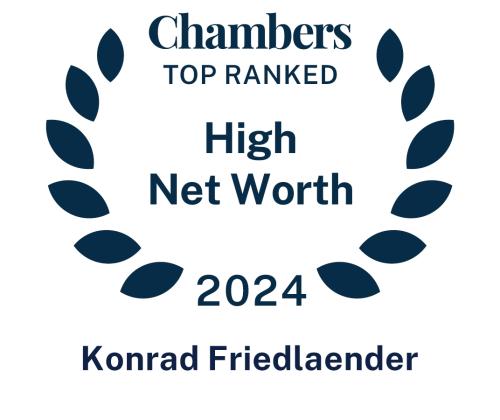 Chambers High Net Worth 2024 - Konrad Friedlaender