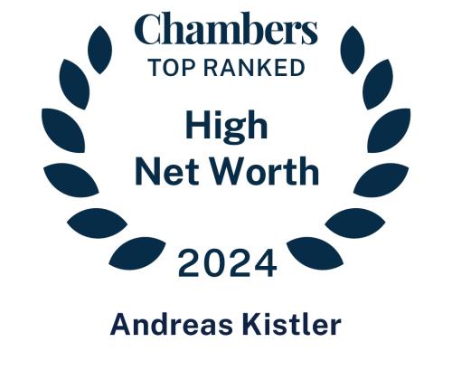 Chambers High Net Worth 2024 - Andreas Kistler